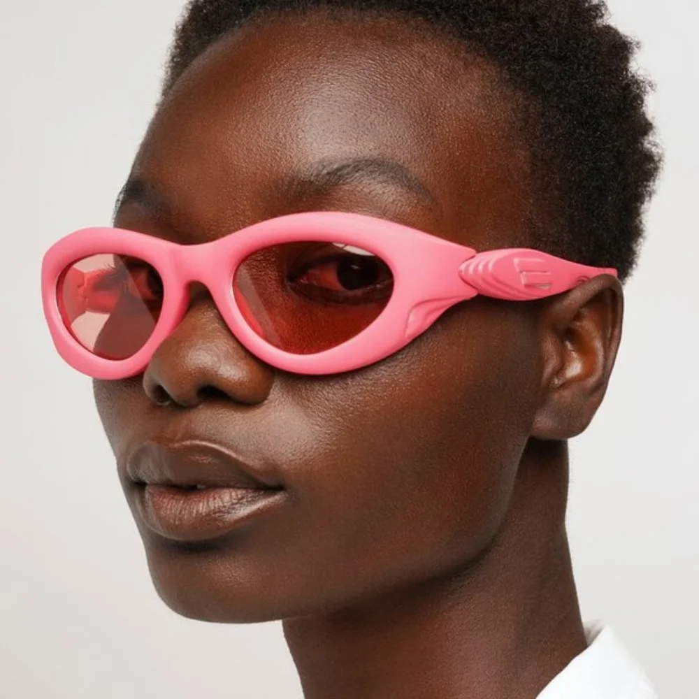 NEW BV1162S 001 BOTTEGA VENETA PINK UNISEX  SUNGLASSES BOTTEGA VENETA